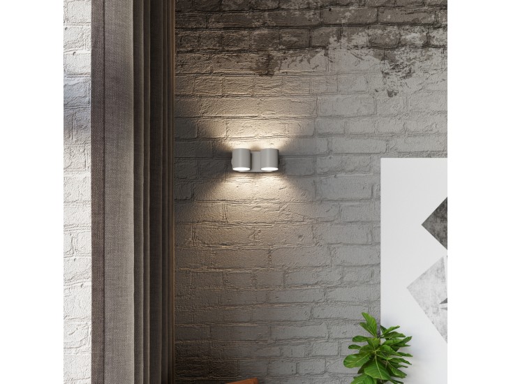 Orbis 2 szürke fali lámpa