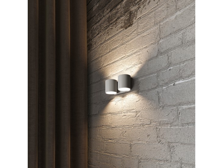 Orbis 2 szürke fali lámpa