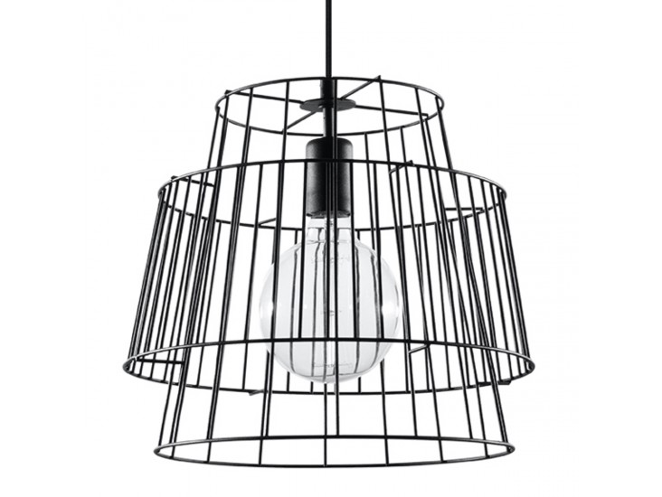 Gate fekete függőlámpa