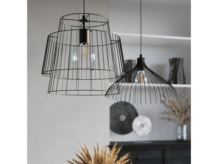 Gate fekete függőlámpa