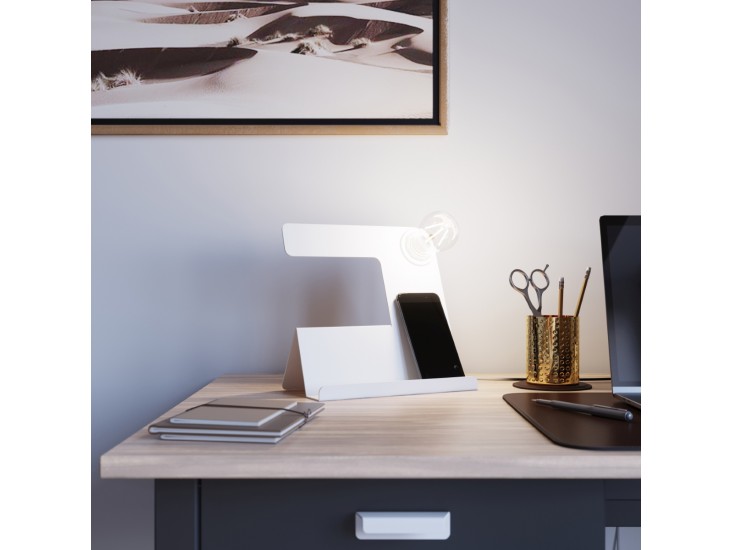 Tulip fehér függőlámpa