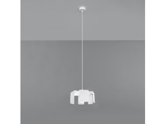 Tulip fehér függőlámpa