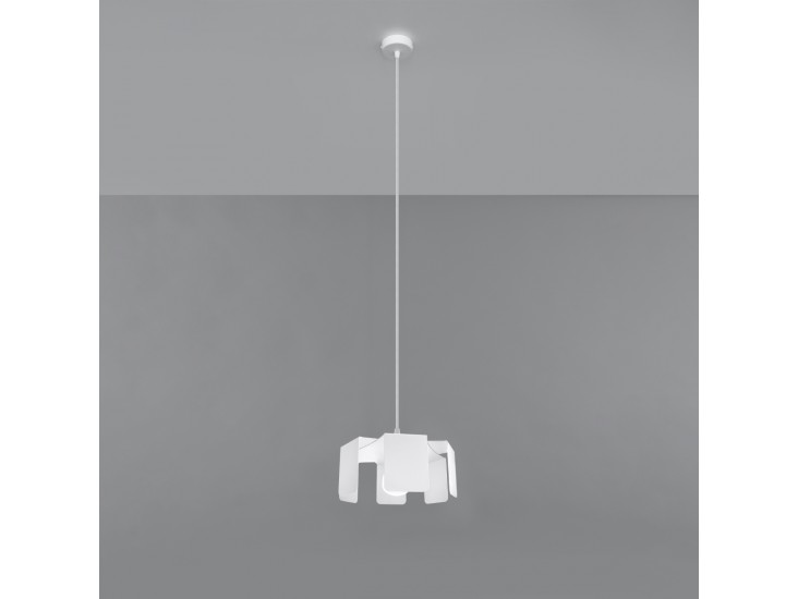 Tulip fehér függőlámpa