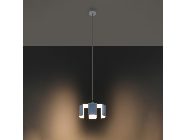 Tulip fehér függőlámpa