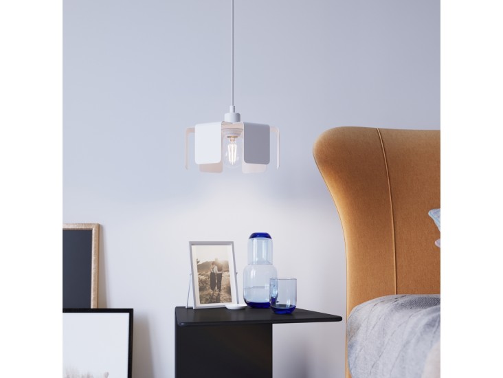 Incline fehér asztali lámpa