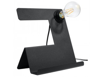 Incline fekete asztali lámpa