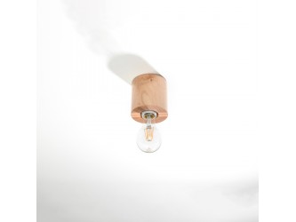 Salgado natúr tölgy mennyezeti lámpa