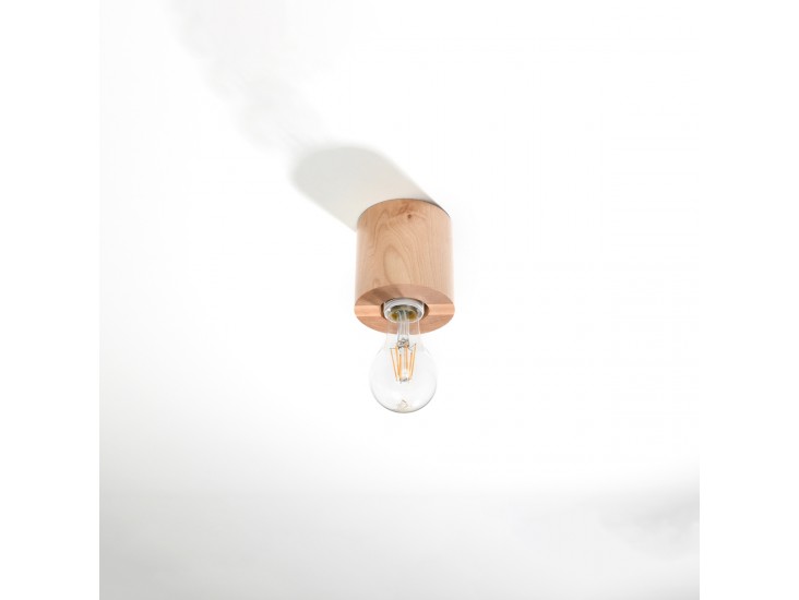 Salgado natúr tölgy mennyezeti lámpa