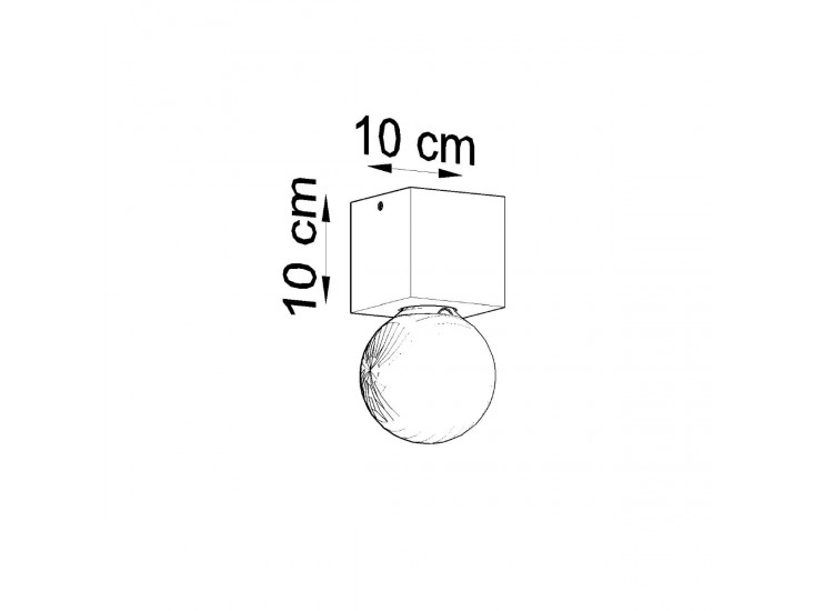 Ariz természetes fa mennyezeti lámpa