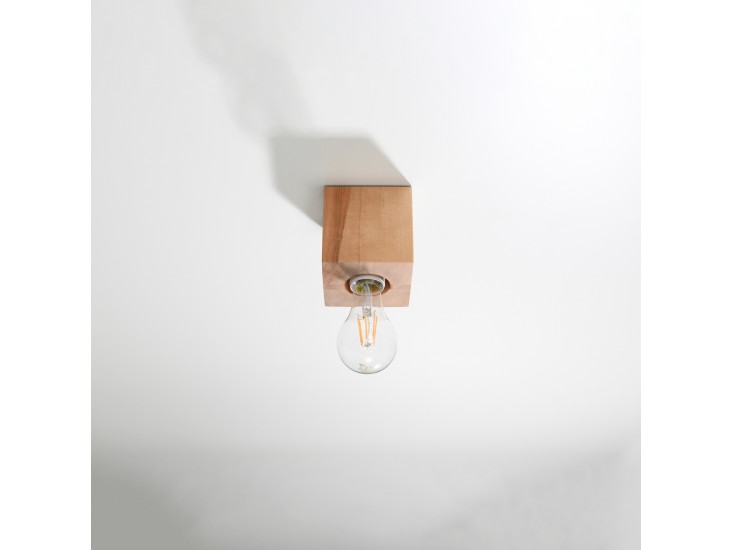 Ariz természetes fa mennyezeti lámpa