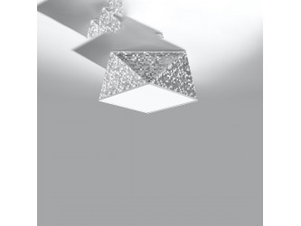 Hexa 25 ezüst mennyezeti lámpa