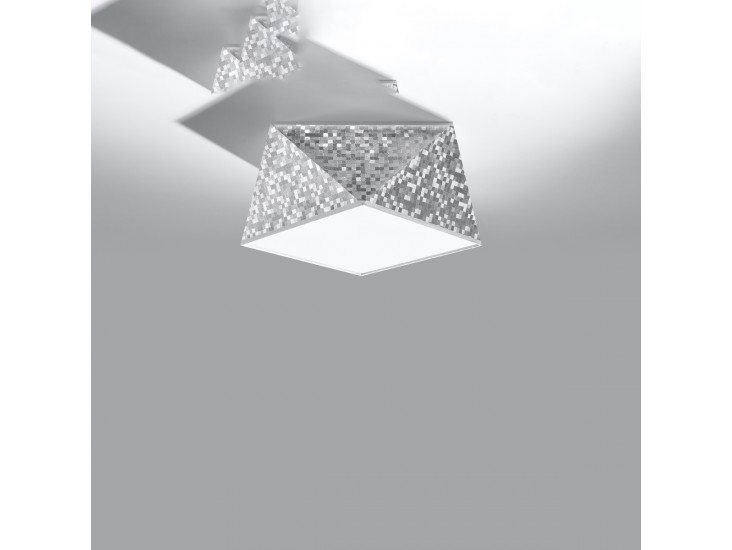 Hexa 25 ezüst mennyezeti lámpa