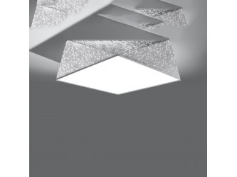 Hexa 45 ezüst mennyezeti lámpa