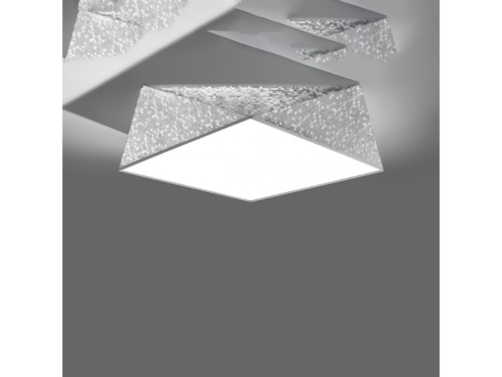 Hexa 45 ezüst mennyezeti lámpa