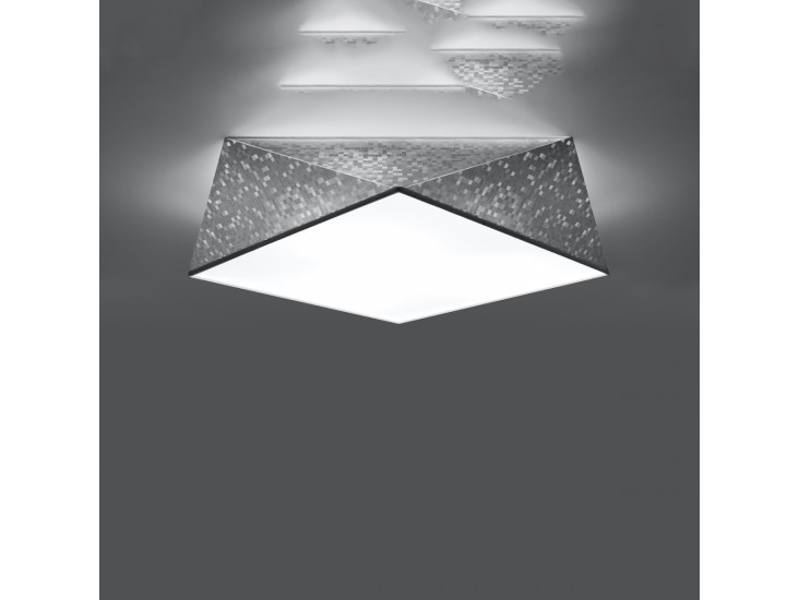 Hexa 45 ezüst mennyezeti lámpa