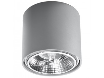 Tiube szürke mennyezeti lámpa