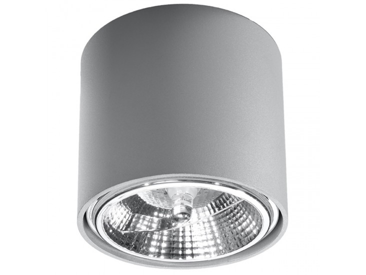 Tiube szürke mennyezeti lámpa