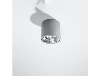 Tiube szürke mennyezeti lámpa