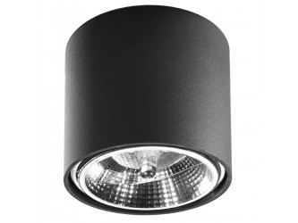 Tiube fekete mennyezeti lámpa