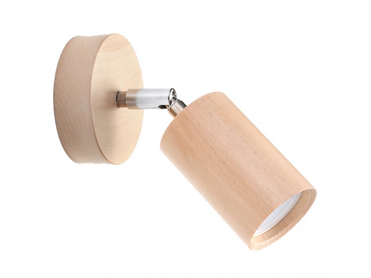 Berg természetes fa fali lámpa