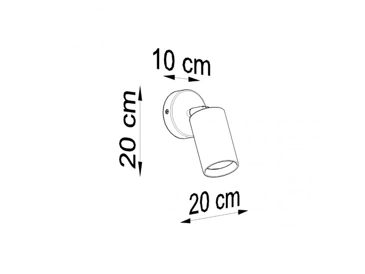 Berg természetes fa fali lámpa