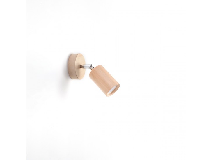 Berg természetes fa fali lámpa