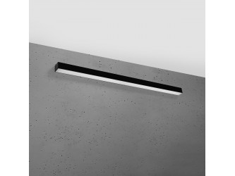 Pinne 118 fekete 3000K fali lámpa