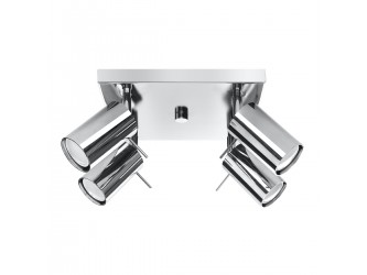 Ring 4 króm mennyezeti lámpa