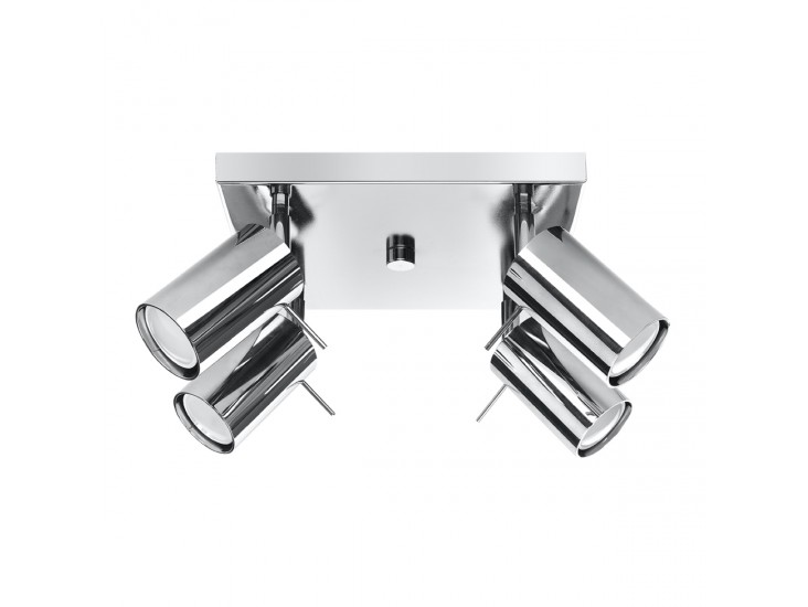 Ring 4 króm mennyezeti lámpa