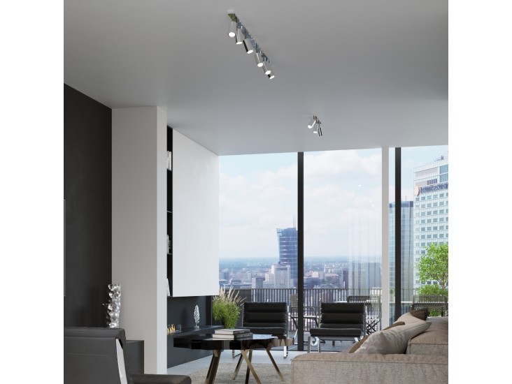 Ring 4 króm mennyezeti lámpa