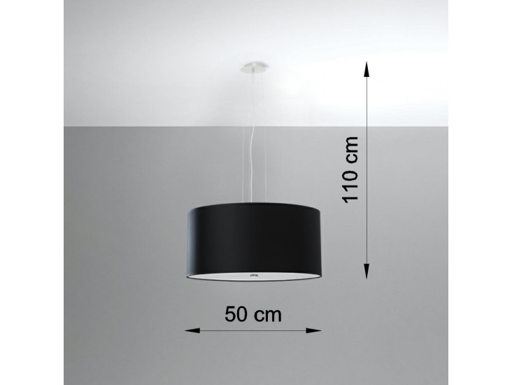 Otto 50 fekete csillár