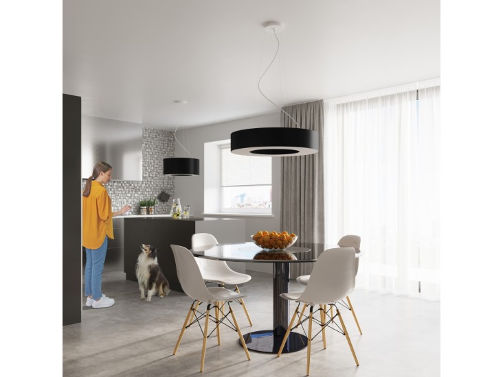 Saturno 50 fekete csillár