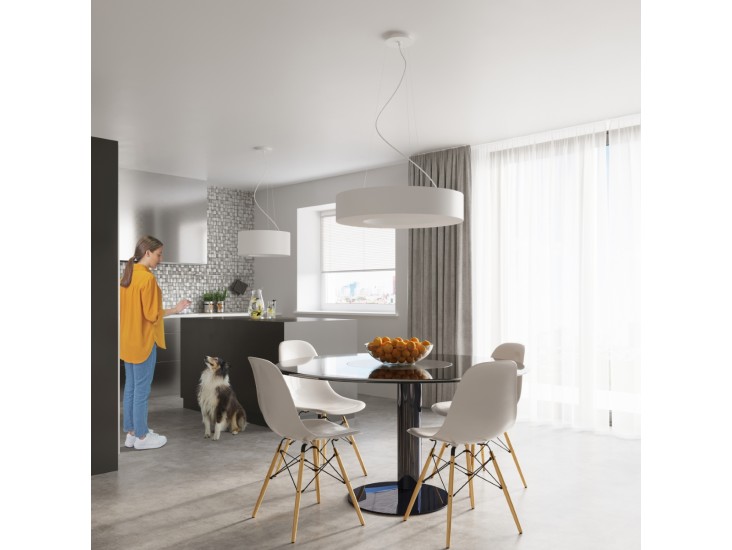 Saturno SLIM 50 fehér csillár