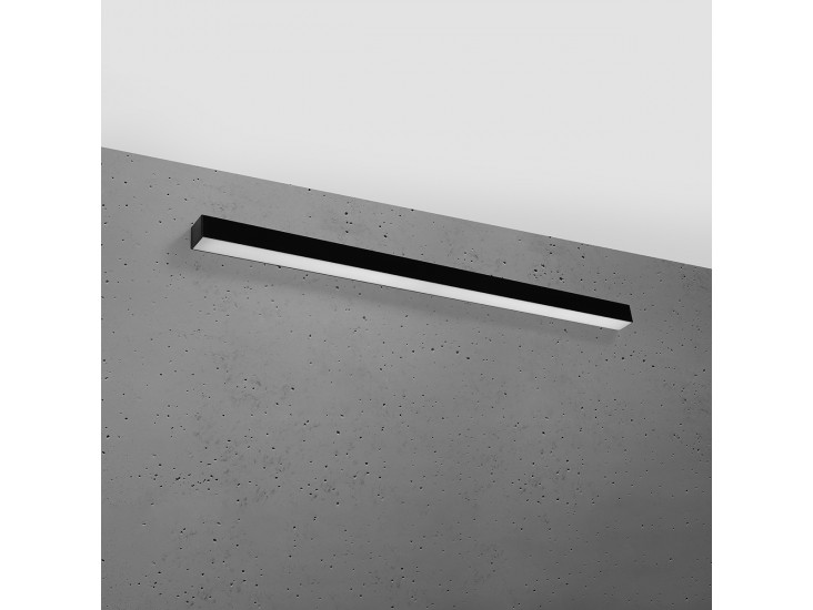 Pinne 118 fekete 4000K fali lámpa