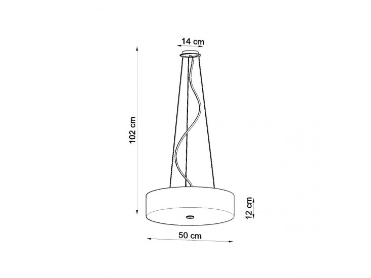 Skala 50 fehér csillár