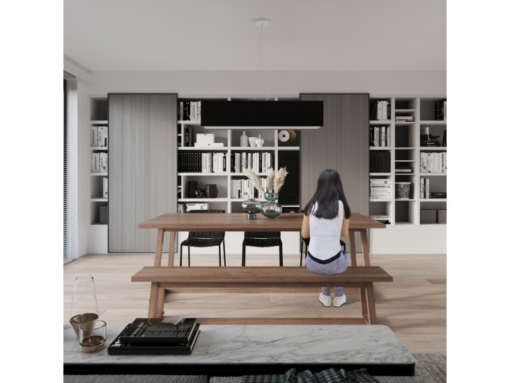 Santa BIS 80 fekete csillár