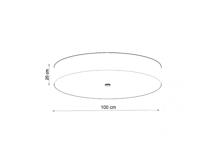 Skala 100 fehér mennyezeti lámpa