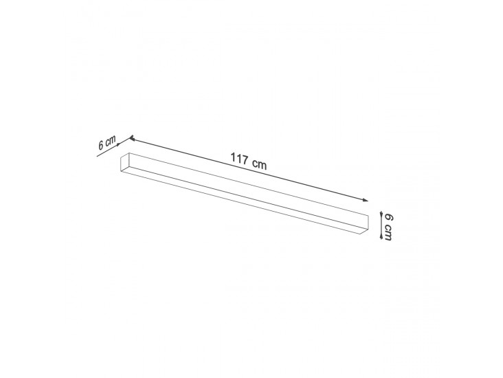 Pinne 118 szürke 4000K mennyezeti lámpa