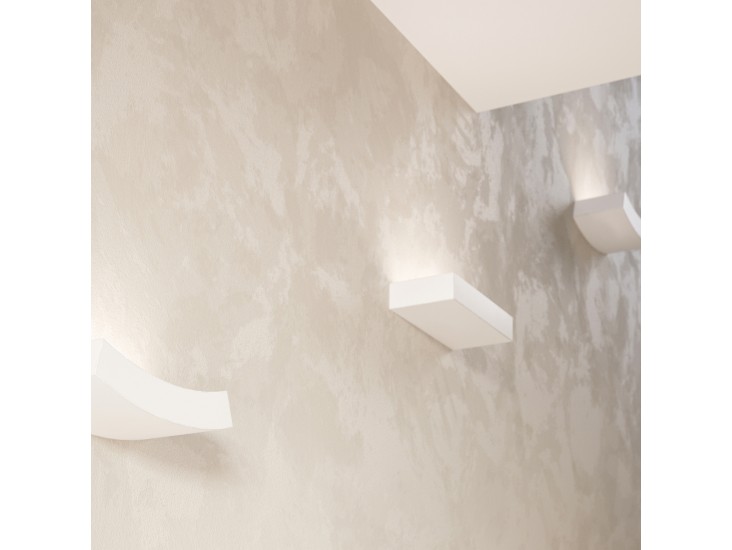 Taugan fehér kerámia fali lámpa