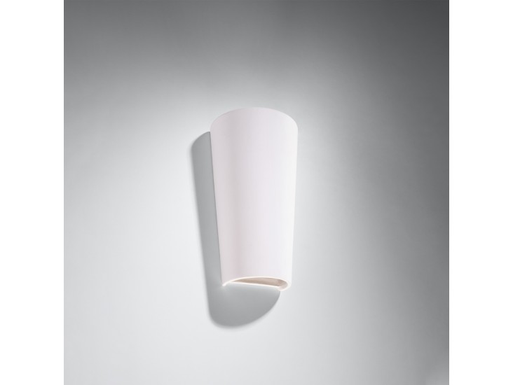 Lana fehér kerámia fali lámpa