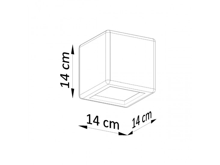 Nesta fehér kerámia fali lámpa