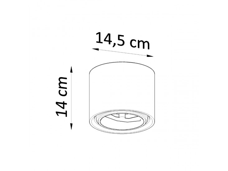 Kalu fehér kerámia fali lámpa