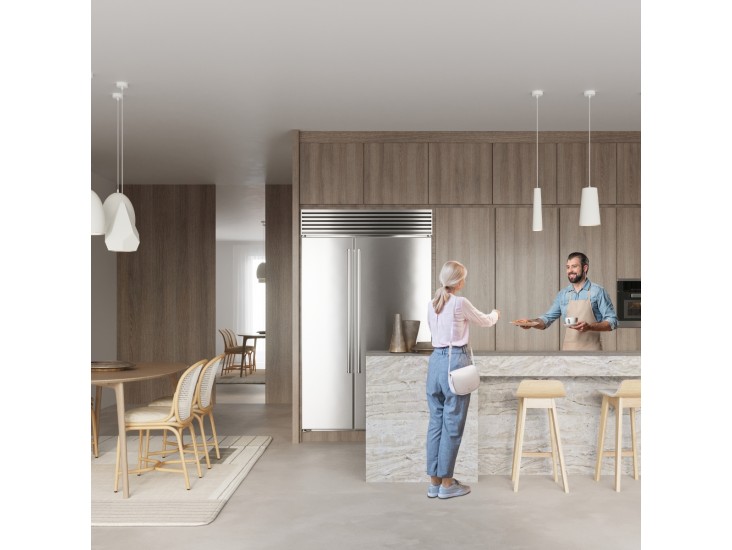 Bukano fehér kerámia függőlámpa