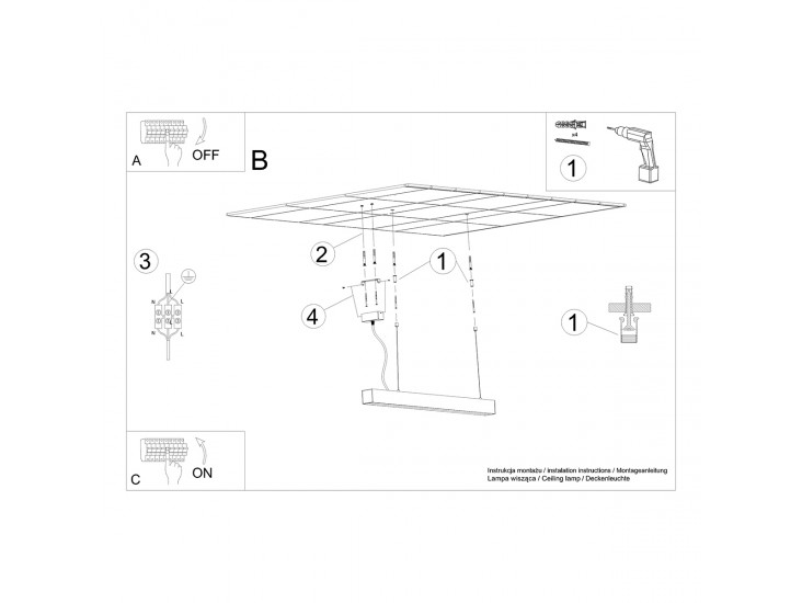 Pinne 150 szürke 3000K függőlámpa