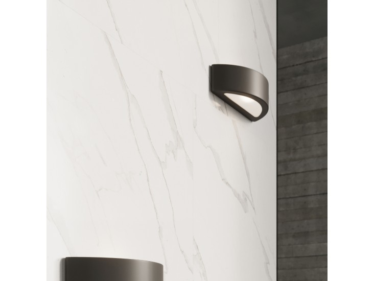 Atena fekete kerámia fali lámpa