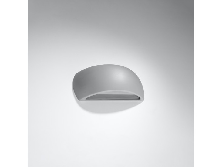 Pontius szürke kerámia fali lámpa