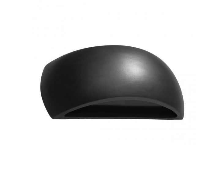 Pontius fekete kerámia fali lámpa