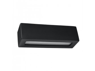 Vega fekete kerámia fali lámpa