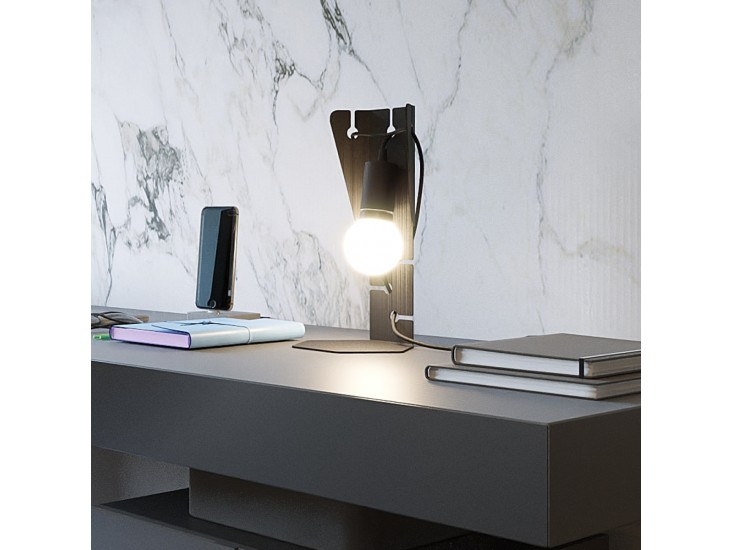 Arby fekete asztali lámpa