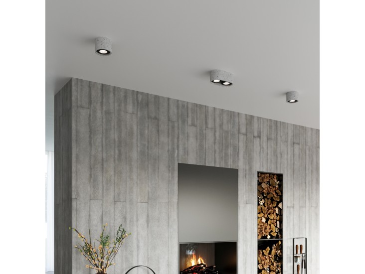 Basic 1 beton mennyezeti lámpa